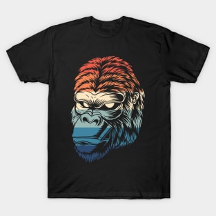 Retro Smoking Chimp T-Shirt